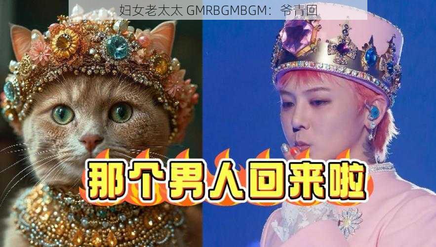 妇女老太太 GMRBGMBGM:爷青回