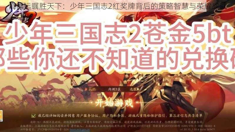 高瞻远瞩胜天下:少年三国志2红奖牌背后的策略智慧与荣耀成就