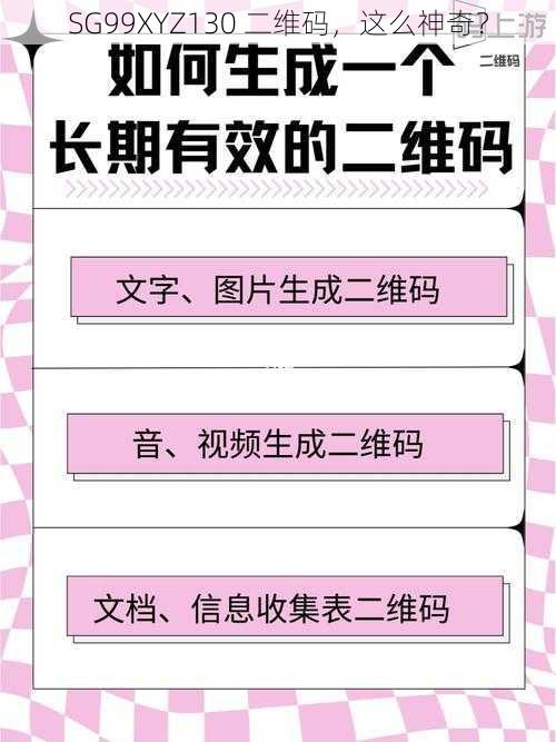 SG99XYZ130 二维码,这么神奇?