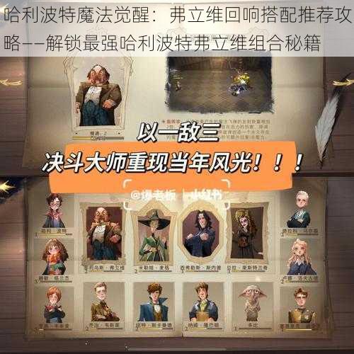 哈利波特魔法觉醒:弗立维回响搭配推荐攻略——解锁最强哈利波特弗立维组合秘籍