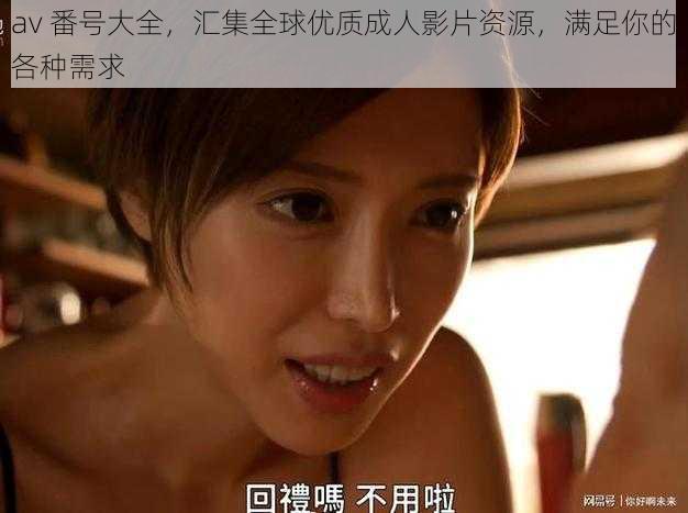 av 番号大全,汇集全球优质成人影片资源,满足你的各种需求