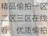 精品偷拍一区二区三区在线看:优质偷拍视频免费畅享
