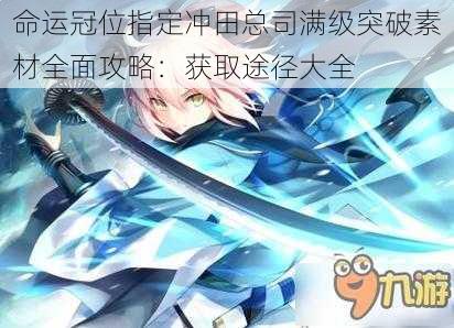 命运冠位指定冲田总司满级突破素材全面攻略:获取途径大全