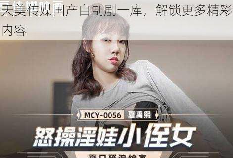天美传媒国产自制剧一库,解锁更多精彩内容