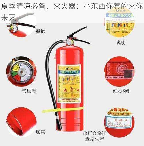 夏季清凉必备,灭火器:小东西你惹的火你来灭