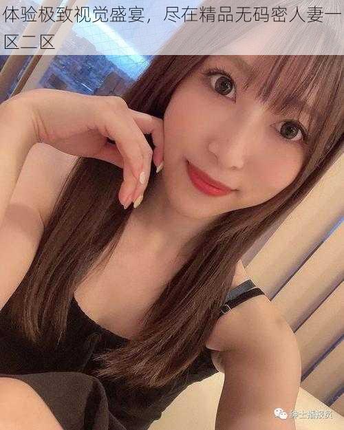 体验极致视觉盛宴,尽在精品无码密人妻一区二区