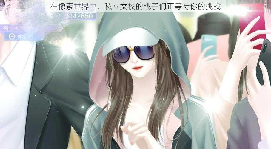 在像素世界中,私立女校的桃子们正等待你的挑战