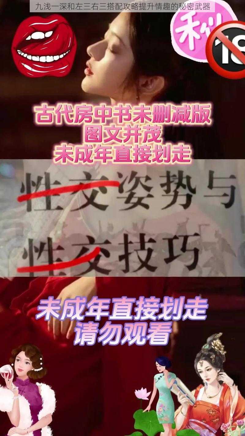 九浅一深和左三右三搭配攻略提升情趣的秘密武器
