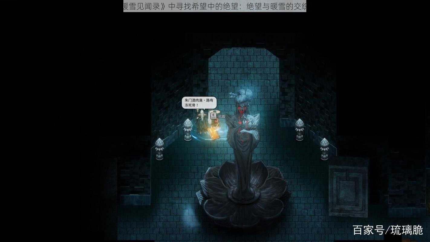 在《暖雪见闻录》中寻找希望中的绝望:绝望与暖雪的交织攻略