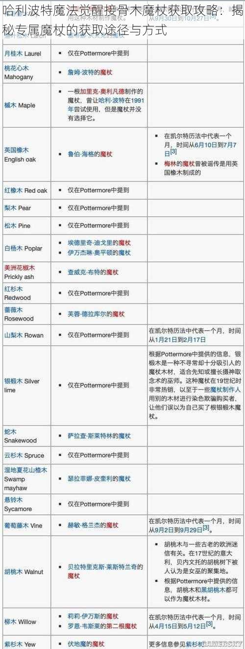 哈利波特魔法觉醒接骨木魔杖获取攻略:揭秘专属魔杖的获取途径与方式