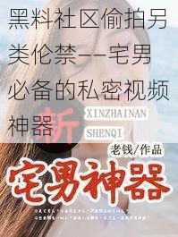 黑料社区偷拍另类伦禁——宅男必备的私密视频神器