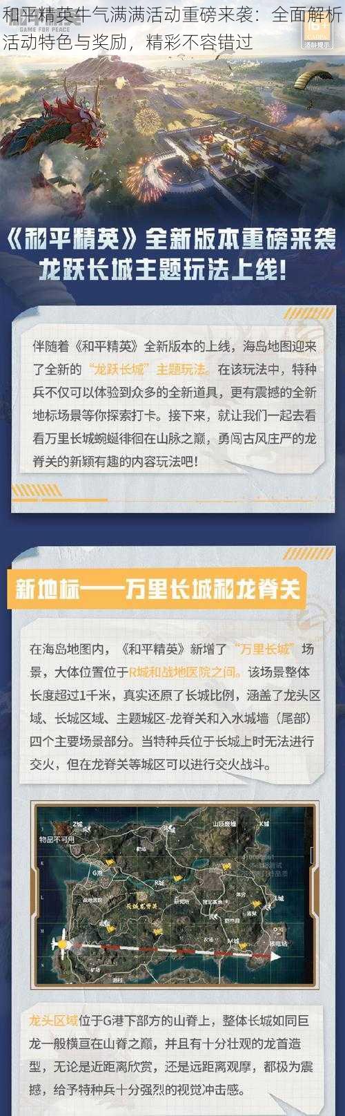 和平精英牛气满满活动重磅来袭:全面解析活动特色与奖励,精彩不容错过