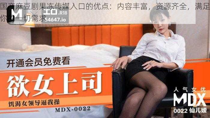 国产麻豆剧果冻传媒入口的优点:内容丰富,资源齐全,满足你的一切需求