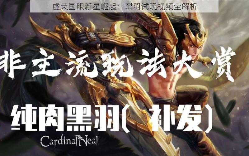 虚荣国服新星崛起:黑羽试玩视频全解析
