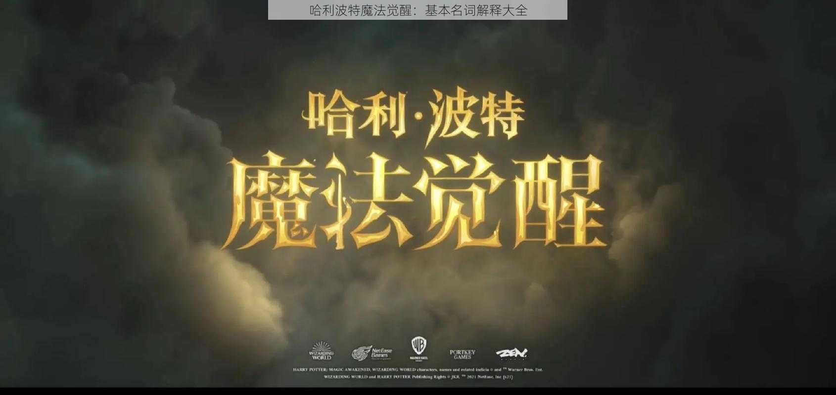 哈利波特魔法觉醒:基本名词解释大全