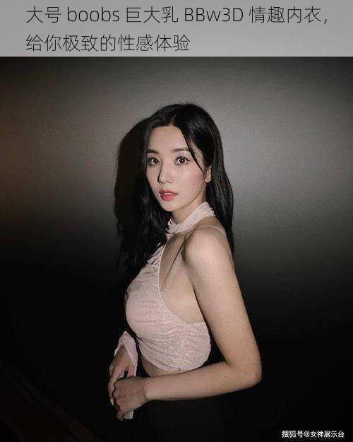 大号 boobs 巨大乳 BBw3D 情趣内衣,给你极致的性感体验