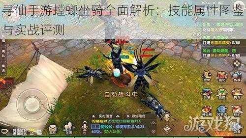 寻仙手游螳螂坐骑全面解析:技能属性图鉴与实战评测