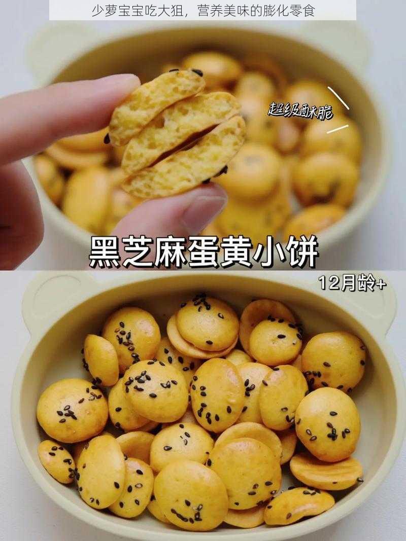 少萝宝宝吃大狙,营养美味的膨化零食