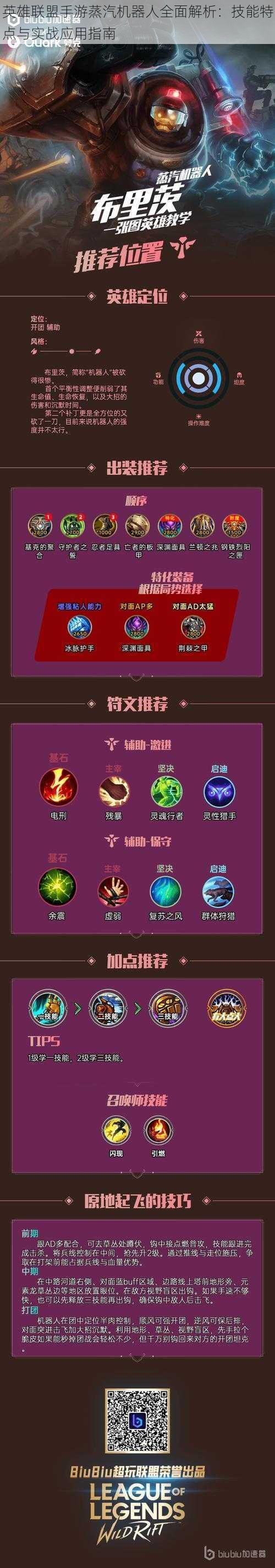 英雄联盟手游蒸汽机器人全面解析:技能特点与实战应用指南