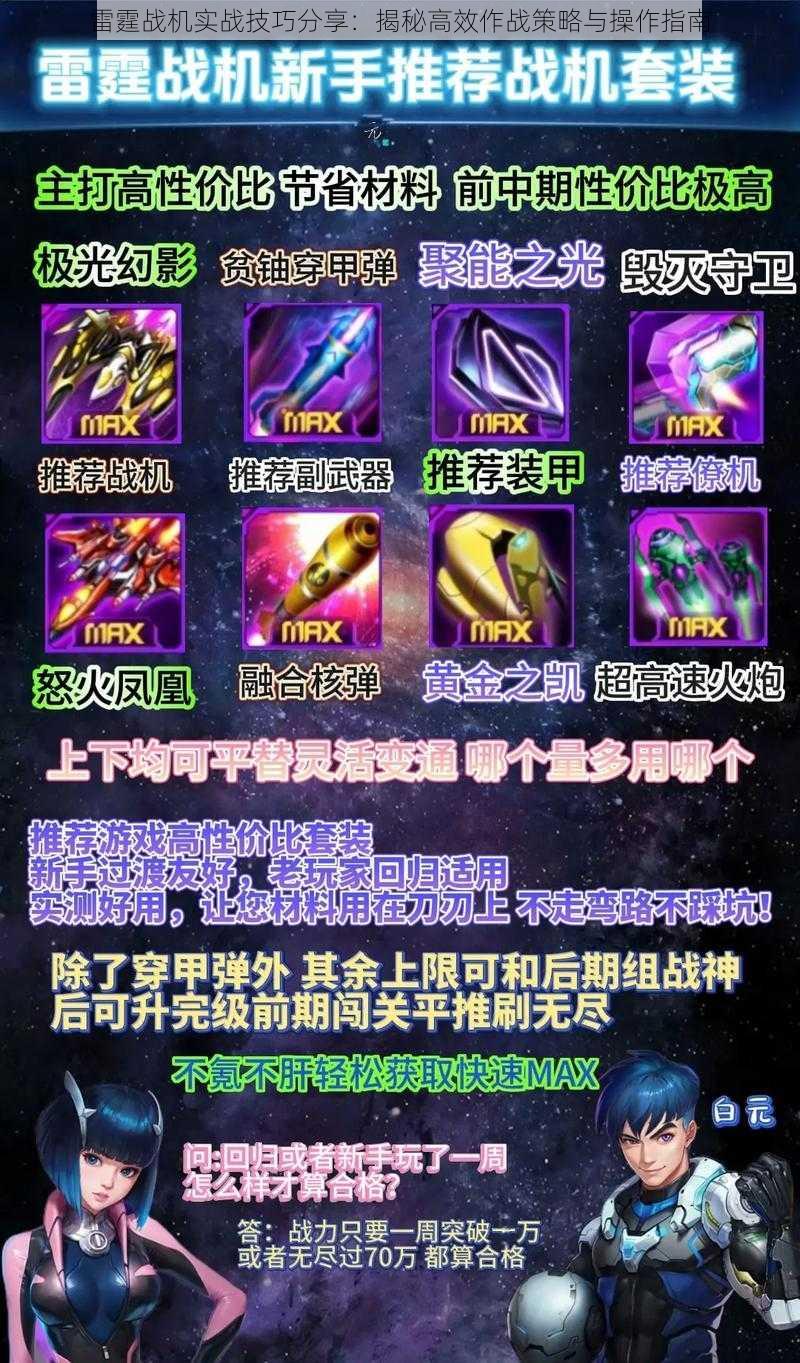 雷霆战机实战技巧分享:揭秘高效作战策略与操作指南
