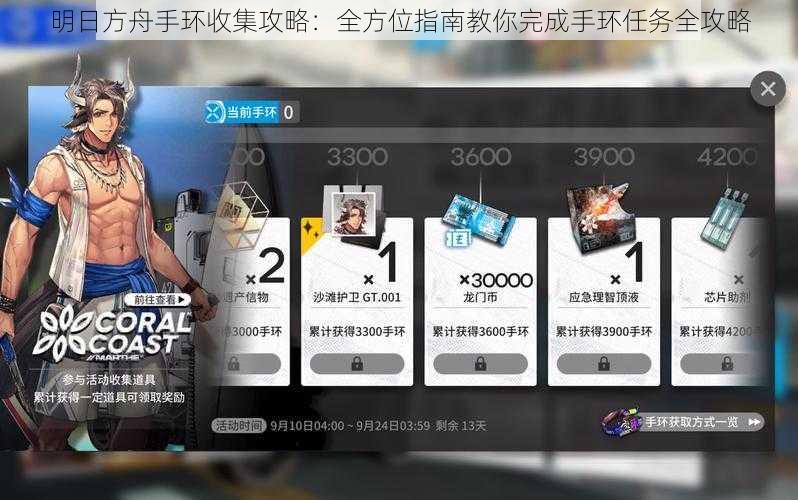 明日方舟手环收集攻略:全方位指南教你完成手环任务全攻略