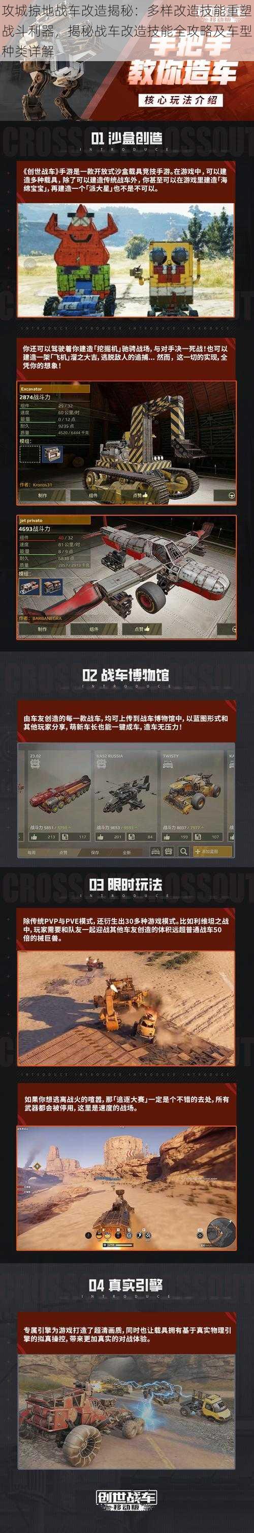 攻城掠地战车改造揭秘:多样改造技能重塑战斗利器,揭秘战车改造技能全攻略及车型种类详解