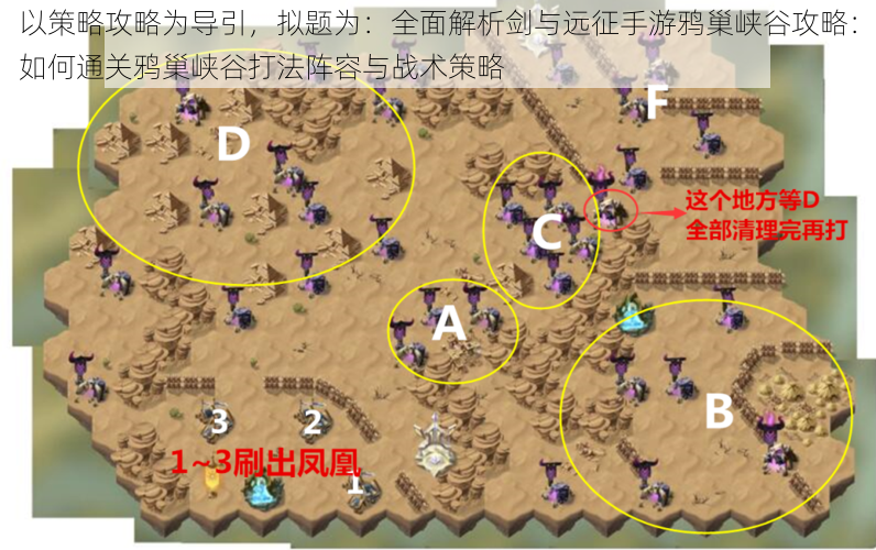 以策略攻略为导引,拟题为:全面解析剑与远征手游鸦巢峡谷攻略:如何通关鸦巢峡谷打法阵容与战术策略