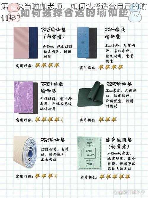 第一次当瑜伽老师,如何选择适合自己的瑜伽垫?