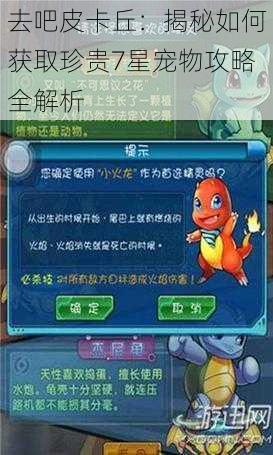 去吧皮卡丘:揭秘如何获取珍贵7星宠物攻略全解析