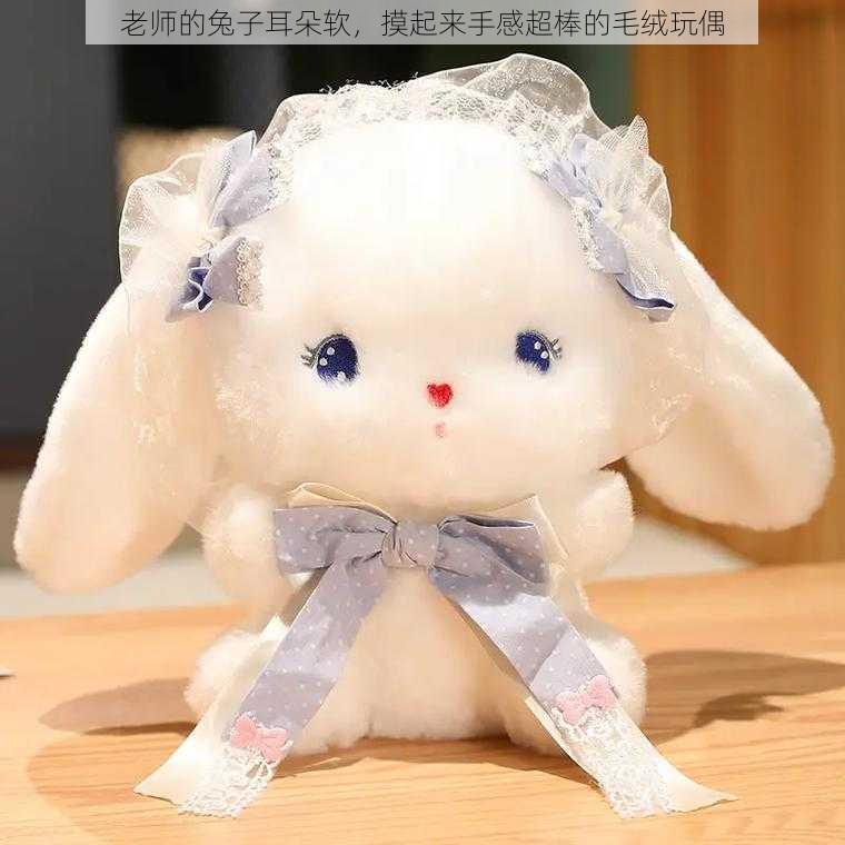 老师的兔子耳朵软,摸起来手感超棒的毛绒玩偶
