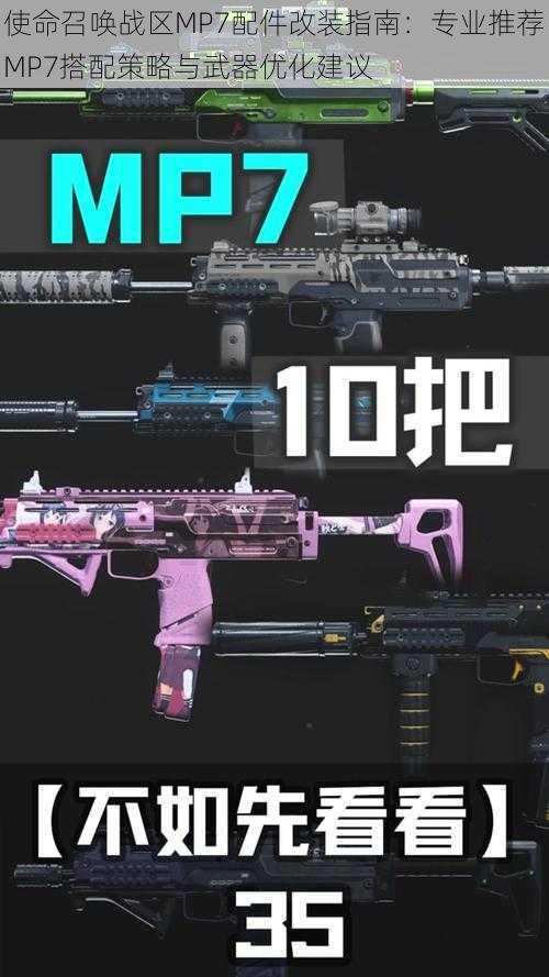 使命召唤战区MP7配件改装指南:专业推荐MP7搭配策略与武器优化建议