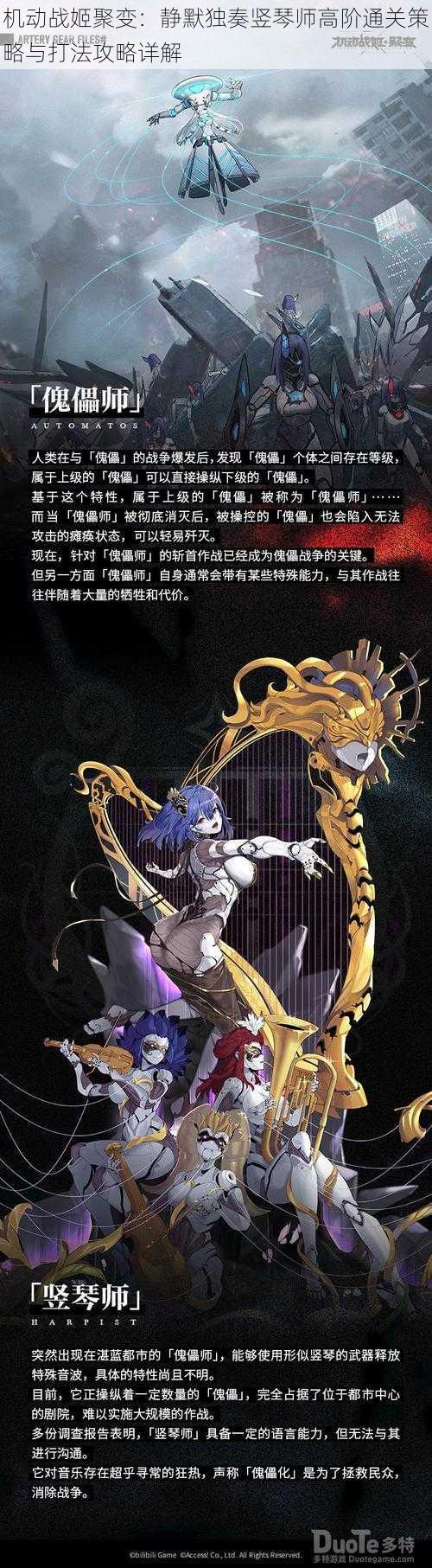 机动战姬聚变:静默独奏竖琴师高阶通关策略与打法攻略详解