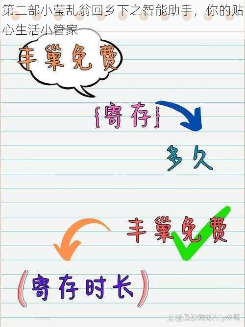 第二部小莹乱翁回乡下之智能助手,你的贴心生活小管家