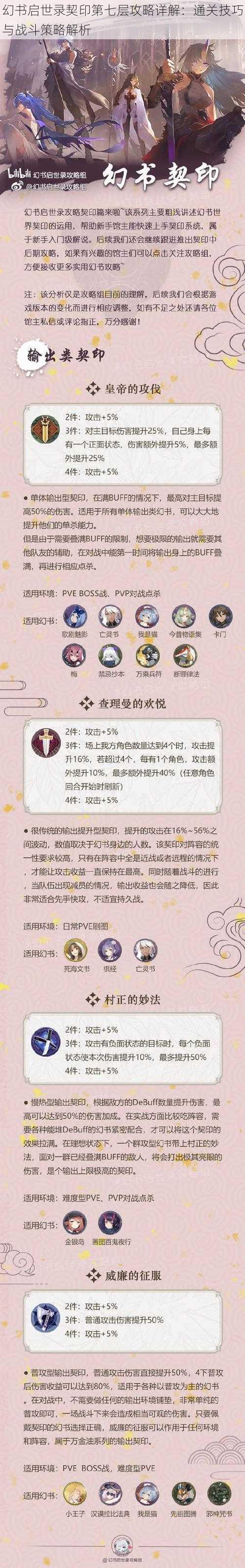 幻书启世录契印第七层攻略详解:通关技巧与战斗策略解析