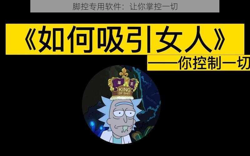脚控专用软件:让你掌控一切