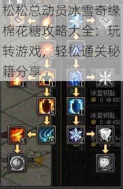 松松总动员冰雪奇缘棉花糖攻略大全:玩转游戏,轻松通关秘籍分享