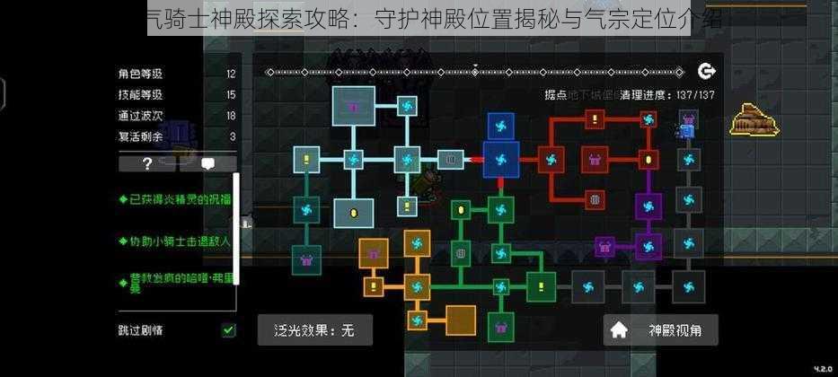 元气骑士神殿探索攻略:守护神殿位置揭秘与气宗定位介绍