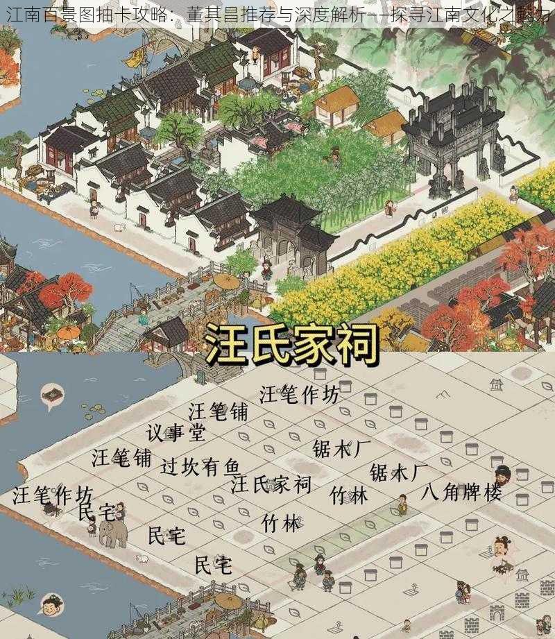 江南百景图抽卡攻略:董其昌推荐与深度解析——探寻江南文化之魅力