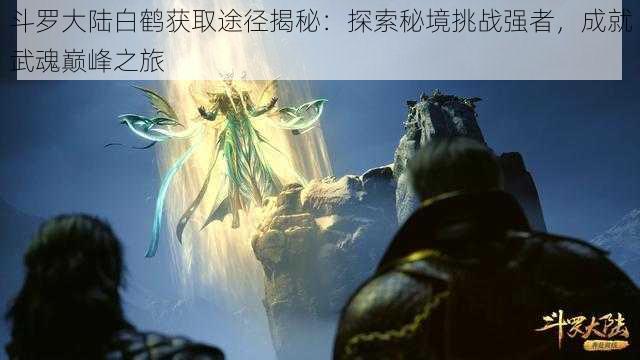 斗罗大陆白鹤获取途径揭秘:探索秘境挑战强者,成就武魂巅峰之旅