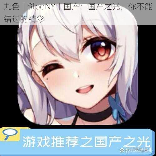 九色丨9lpoNY丨国产:国产之光,你不能错过的精彩