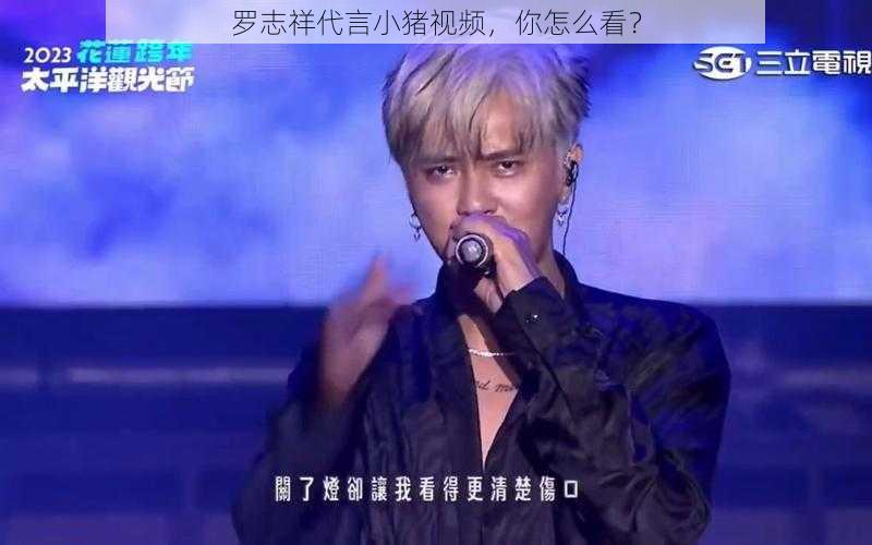 罗志祥代言小猪视频,你怎么看?
