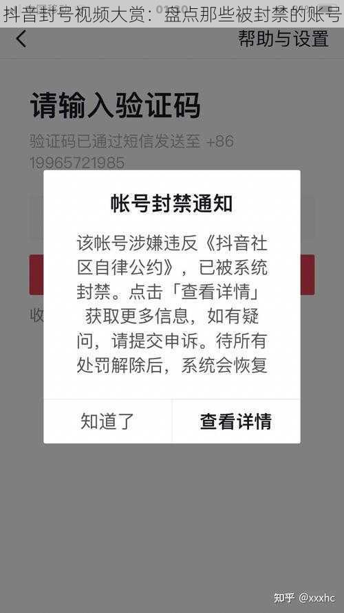 抖音封号视频大赏:盘点那些被封禁的账号