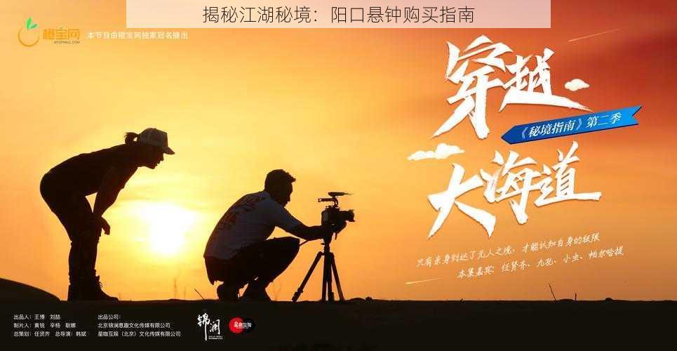 揭秘江湖秘境:阳口悬钟购买指南