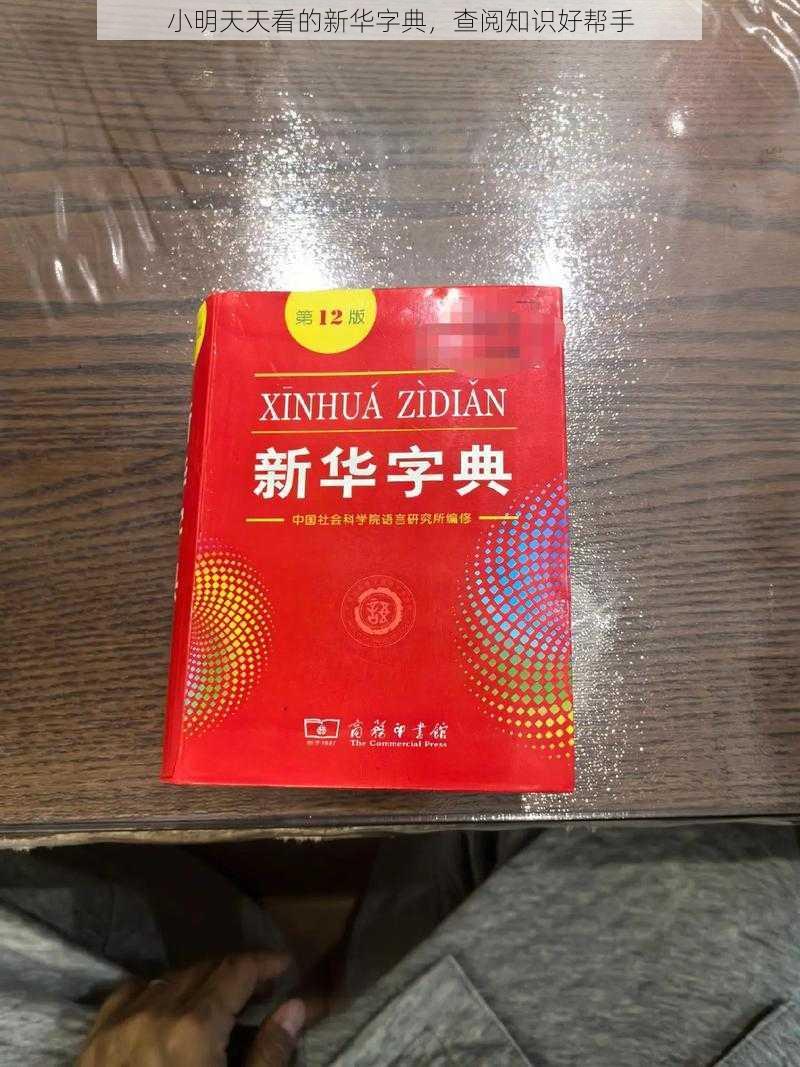 小明天天看的新华字典,查阅知识好帮手