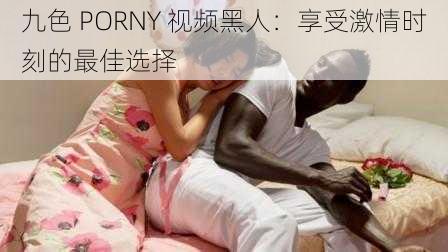 九色 PORNY 视频黑人:享受激情时刻的最佳选择