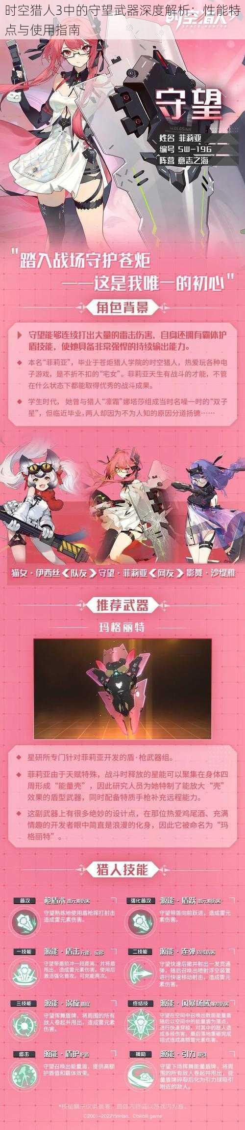 时空猎人3中的守望武器深度解析:性能特点与使用指南
