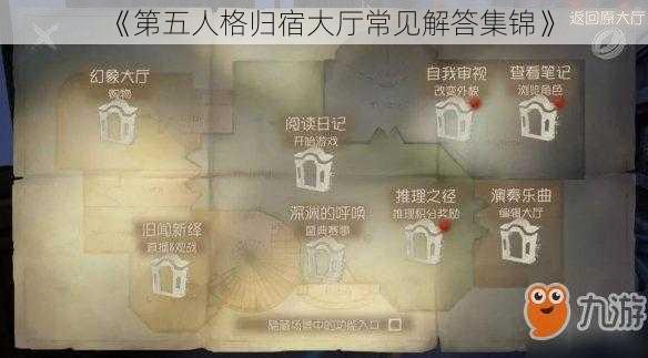 《第五人格归宿大厅常见解答集锦》