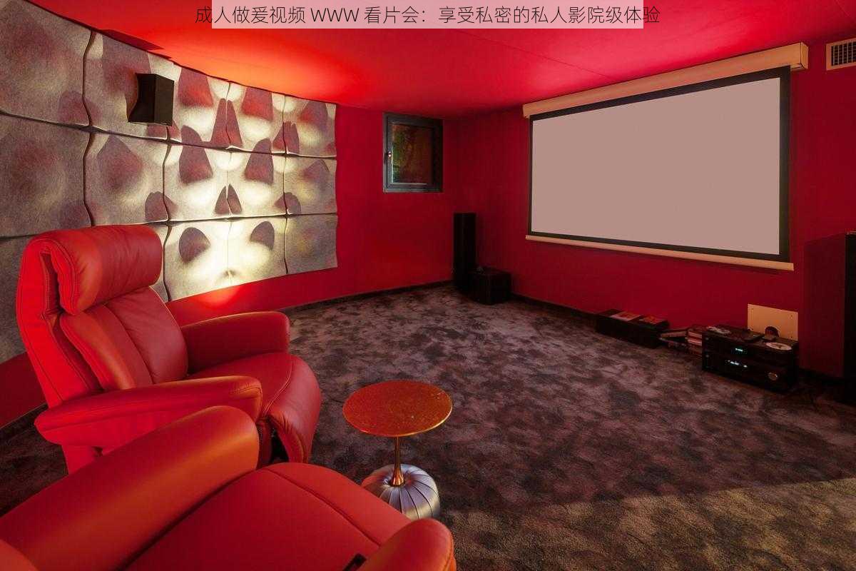 成人做爰视频 WWW 看片会:享受私密的私人影院级体验