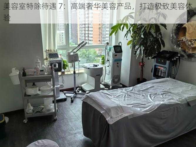 美容室特除待遇 7:高端奢华美容产品,打造极致美容体验