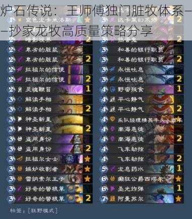 炉石传说:王师傅独门脏牧体系——抄家龙牧高质量策略分享